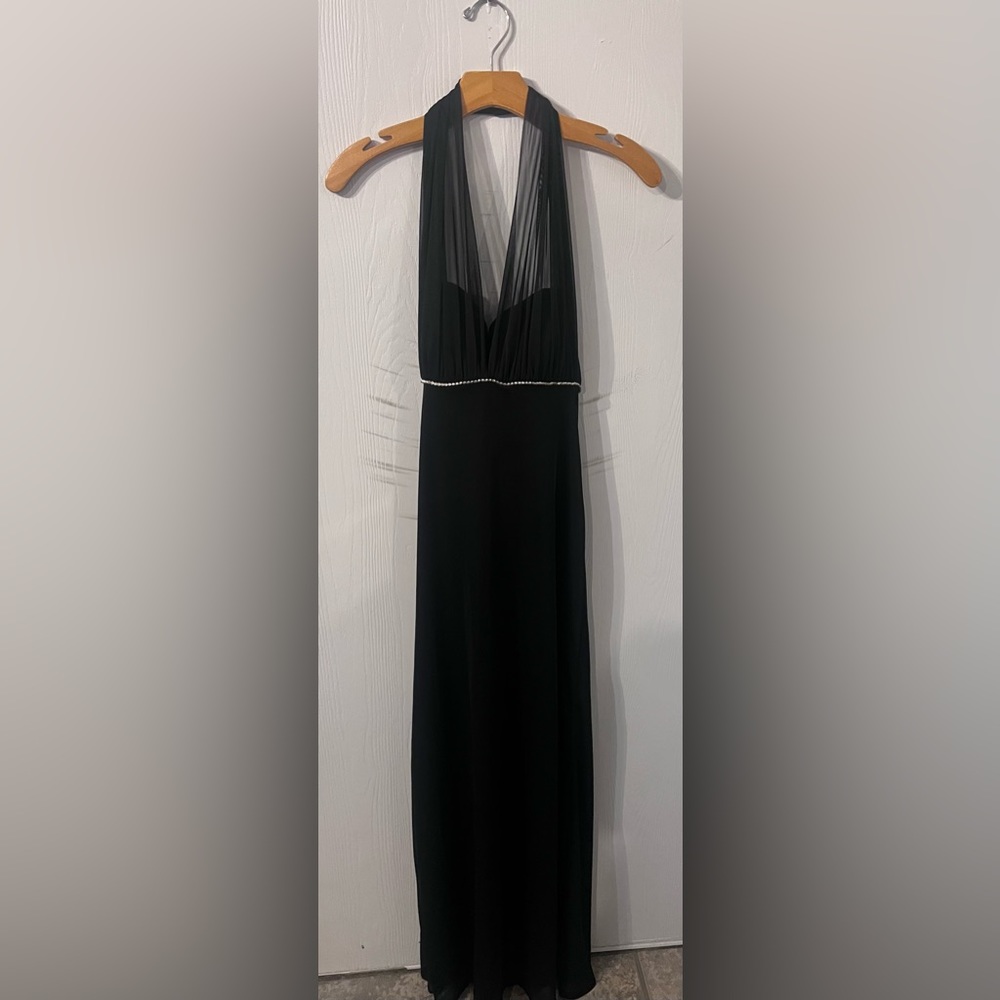 Betsy & Adam BY Linda Bernell Dress Black Semi-Formal Dress